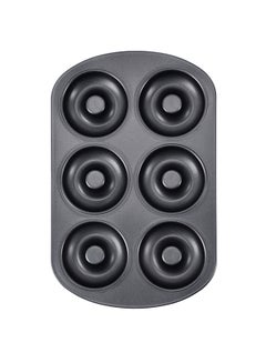 Royalford 6-Cavity Donut Pan Black 32cm  - Image 2
