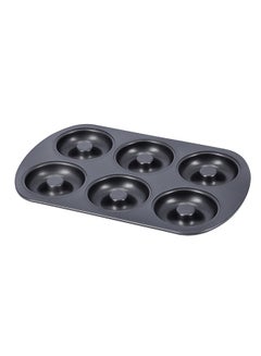 Royalford 6-Cavity Donut Pan Black 32cm  - Image 4