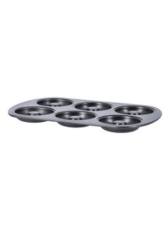 Royalford 6-Cavity Donut Pan Black 32cm  - Image 3