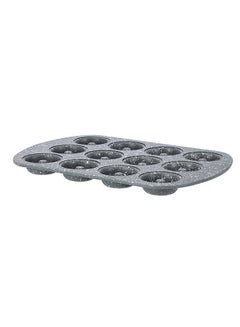 12 Cavity Mini Donut Pan Grey 26.5cm - v1616329863/N43126810A_3