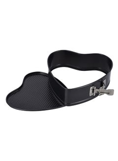 Royalford 3-Piece Round Heart Square Springform Set Black 28cm  - Image 5