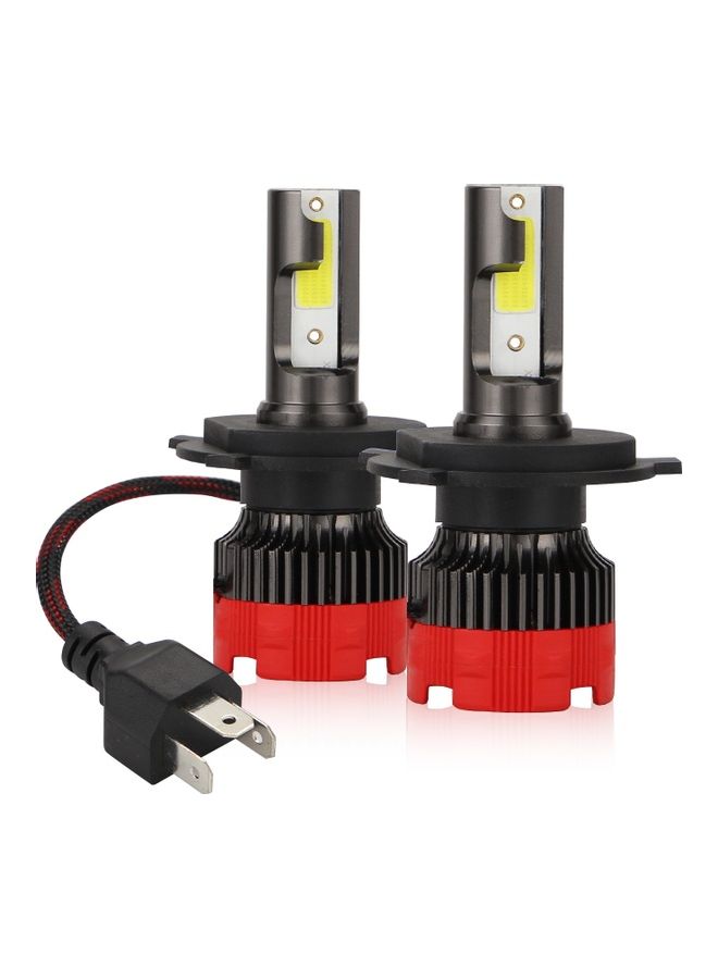 Generic 2-Piece H4 LED Headlight Bulb  - Image 1
