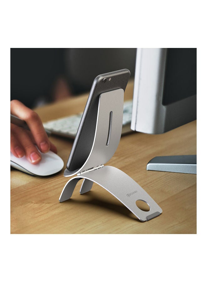 Iqunix Phone Holder Silver  - Image 4