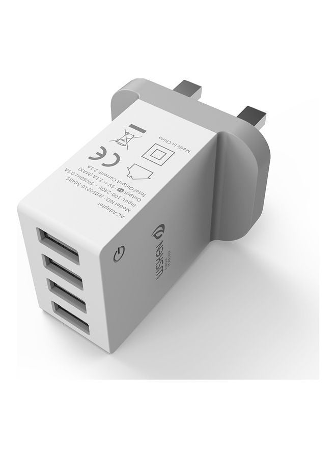 ويسكن قابس شاحن ذكي بمنفذ USB أبيض - Image 3