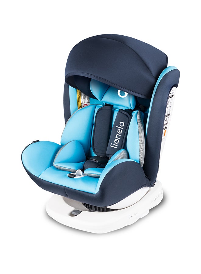 lionelo Isofix Bastiaan 360 Baby Car Seat - Blue  - Image 5