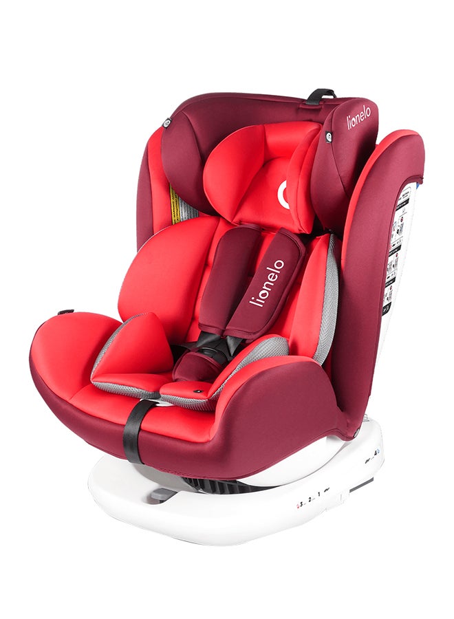 lionelo Bastiaan 360 Baby Car Seat - Red  - Image 1