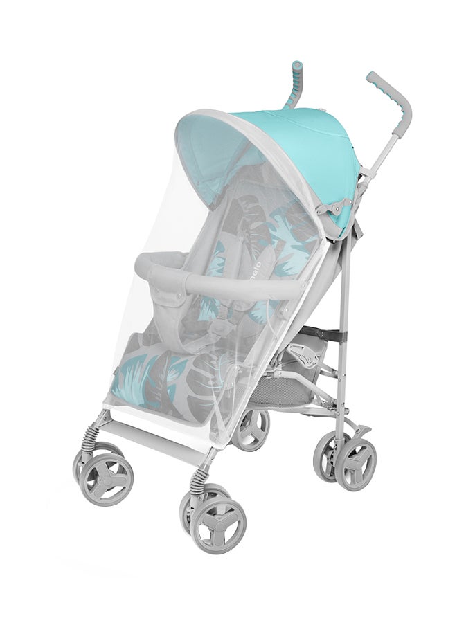 ليونيلو عربة أطفال إيليا بمقعد واحد - لون أزرق سماوي - Image 2