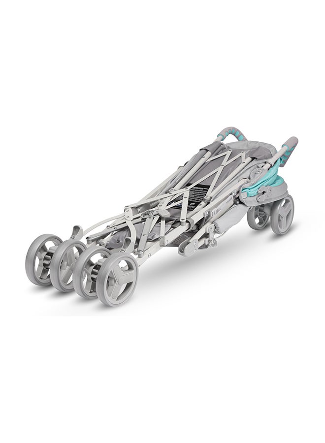 ليونيلو عربة أطفال إيليا بمقعد واحد - لون أزرق سماوي - Image 4