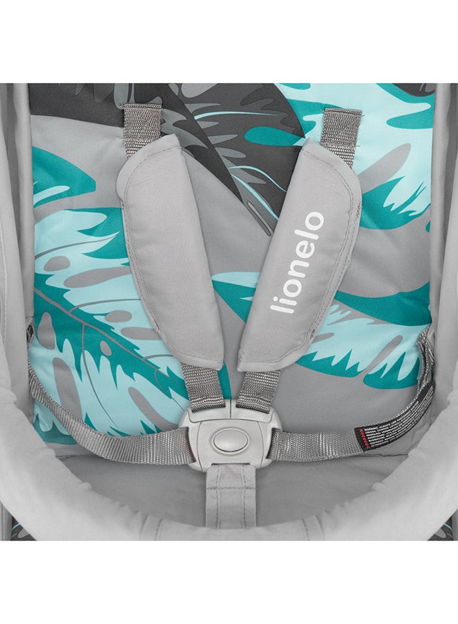 ليونيلو عربة أطفال إيليا بمقعد واحد - لون أزرق سماوي - Image 5