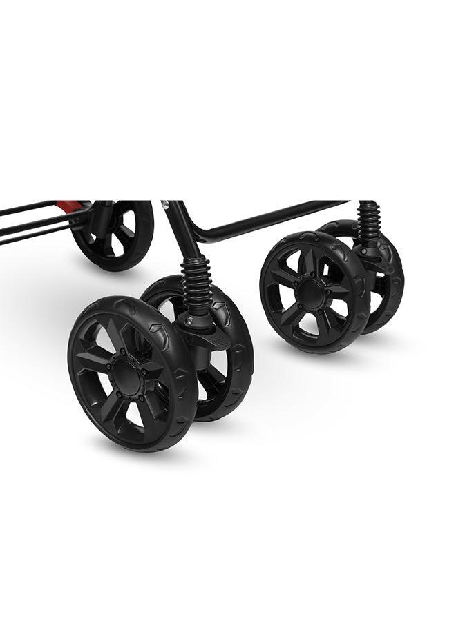 lionelo Emma Plus Baby Single Stroller - Turquoise - Image 5