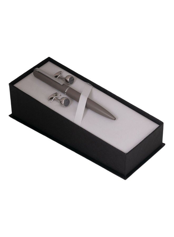 phoneme Cufflinks and Pen Set - Image 2
