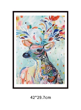 1000-Piece Camouflage Deer Rectangular Jigsaw Puzzle Set - v1616336523/N45493095A_1