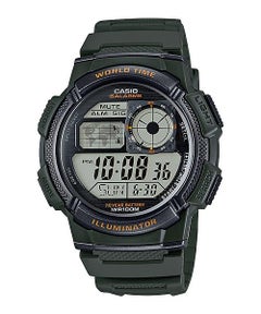 CASIO Men's Leather Analog Watch MTP-V005GL-7BUDF  - Image 1
