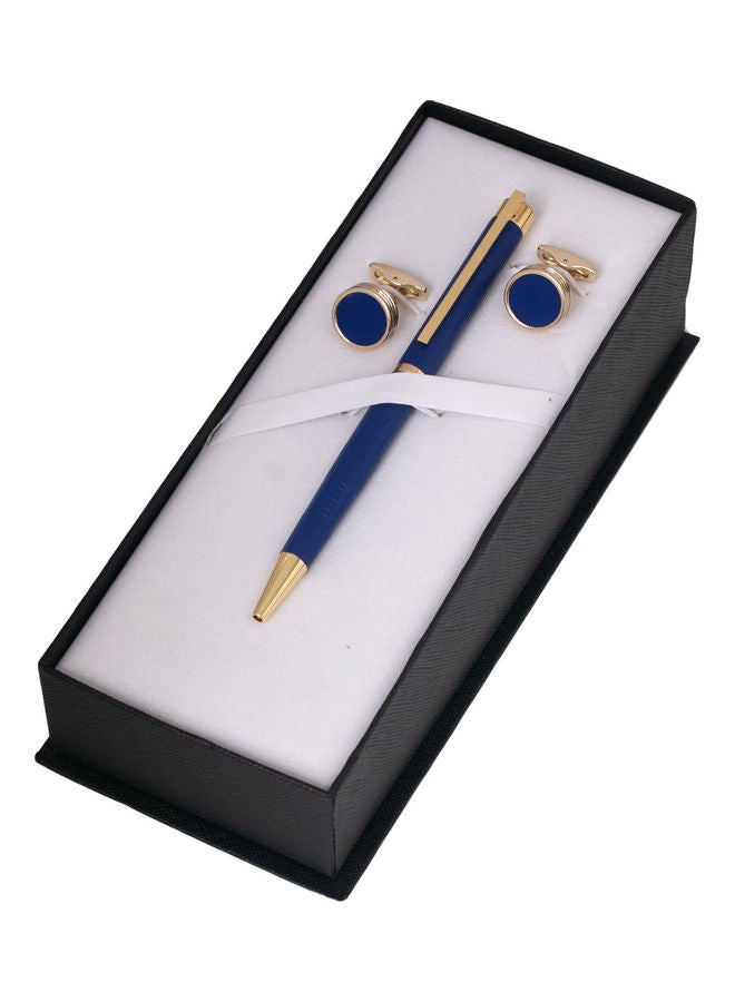 Corato Pair Of Cufflinks With Pen Set - Image 2