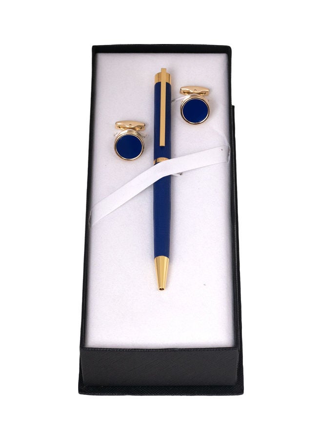 Corato Pair Of Cufflinks With Pen Set - Image 3
