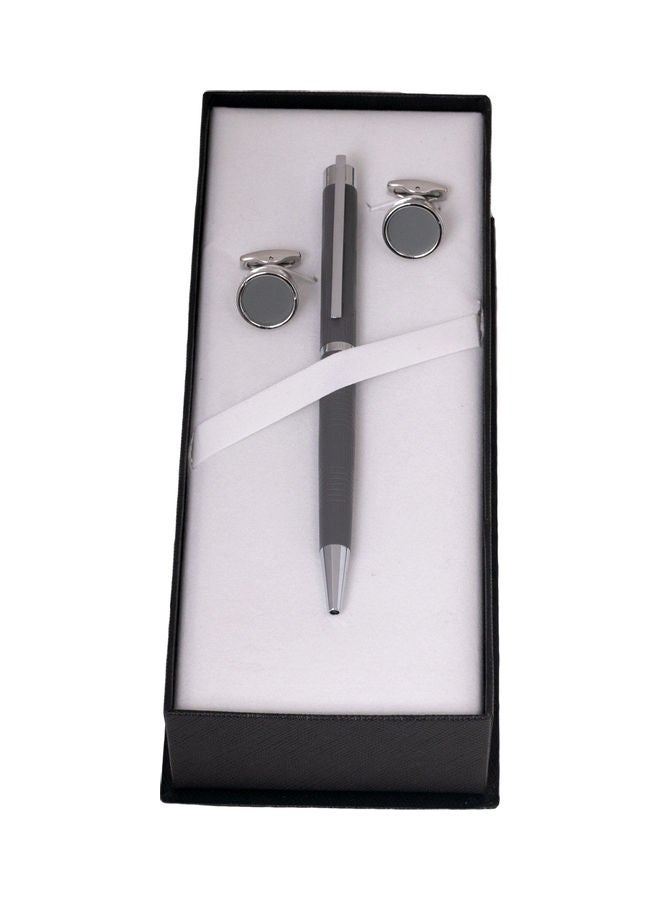 Attractive Cufflink And Pen Set