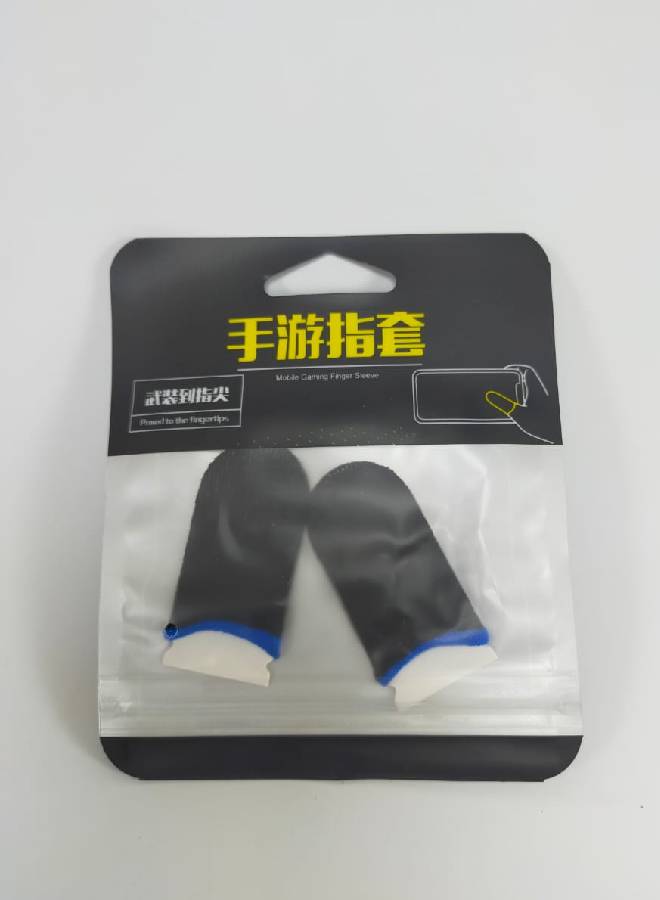 Generic - 2-Piece Mobile Game Controller Finger Sleeve - Image 1