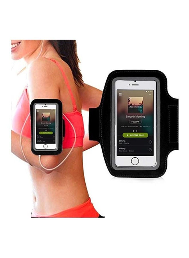 غطاء حماية متين مقاوم للماء مزود بسوار للذراع مناسب لممارسة التمارين الرياضية لهاتف آيفون 6S و6 - Image 2