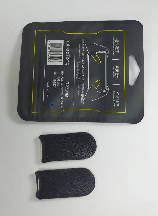 Pack Of 2 Mobile Game Controller Finger Sleeve