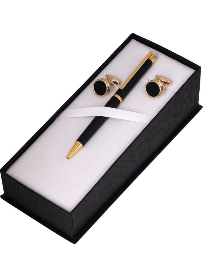 Corato Attractive Cufflink And Pen Set - Image 1