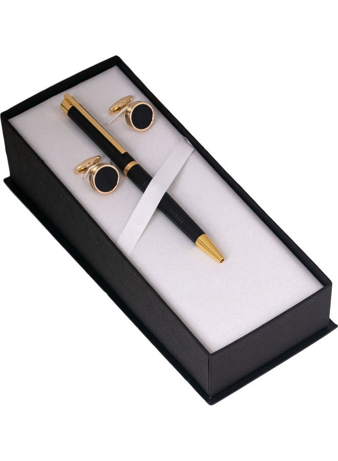 Corato Attractive Cufflink And Pen Set - Image 3