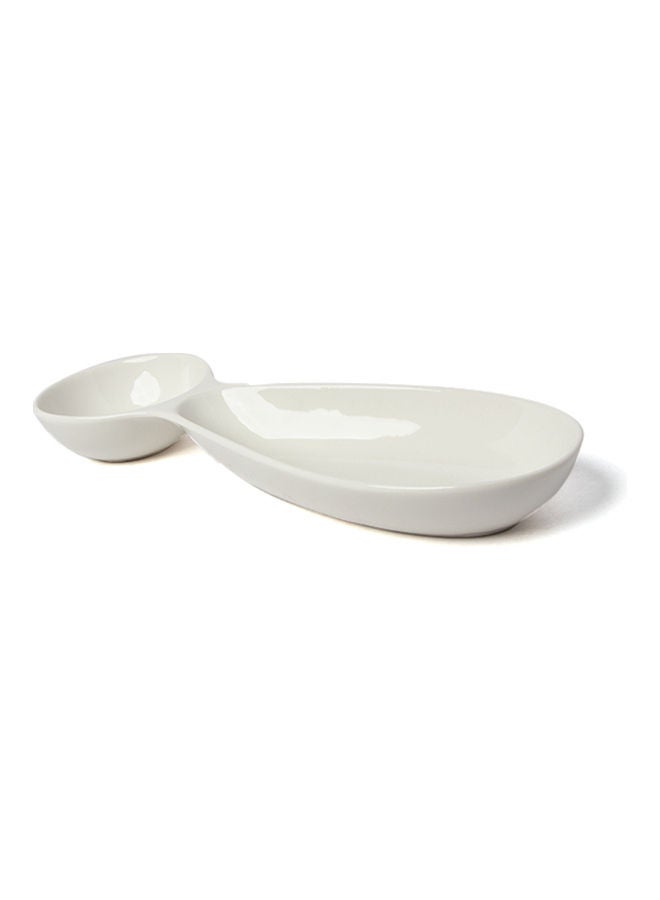 Squalo Serving Plate White 30.4x30.4x4.4cm - Image 2