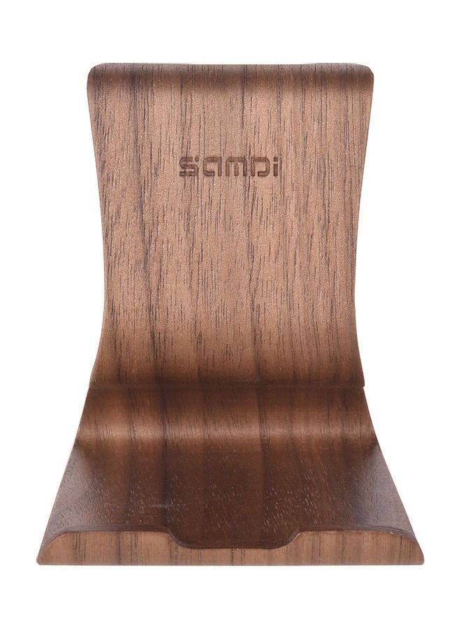 SAMDI Wooden Phone Stand Holder Brown  - Image 2