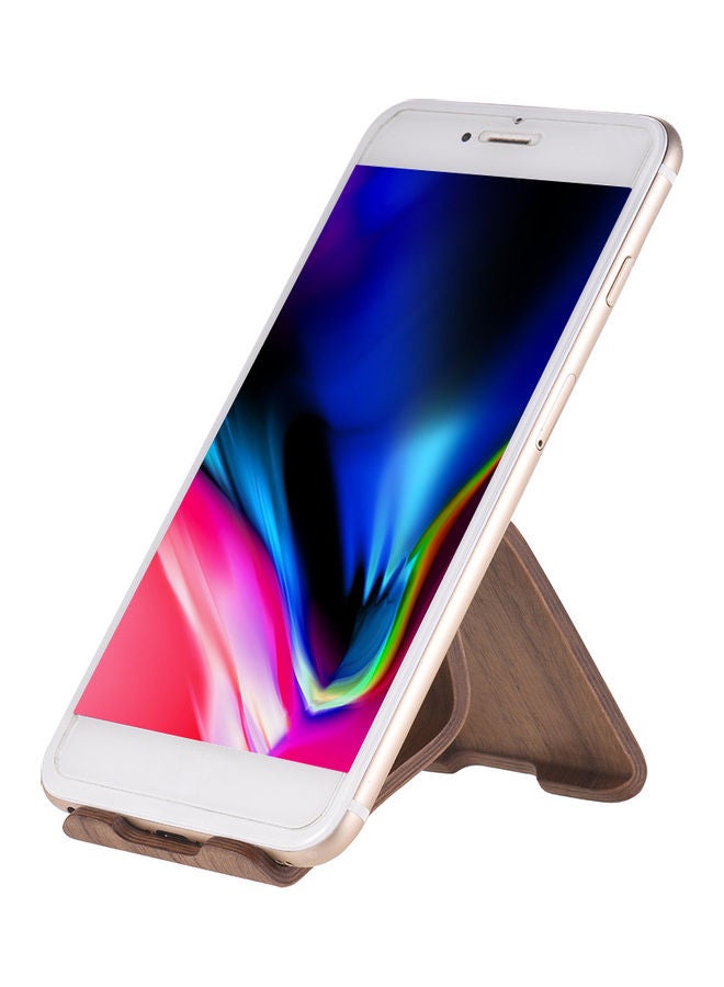 SAMDI Wooden Phone Stand Holder Brown  - Image 5