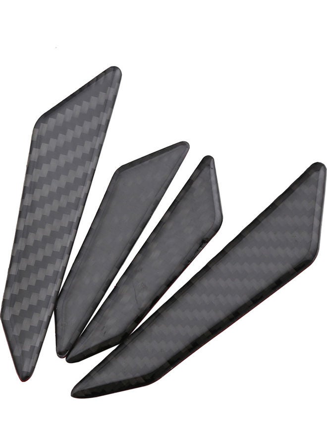 Generic 4-Piece Universal Car Door Side Protector Anti-Scratch Anti-Collision Body Sticker  - Image 2