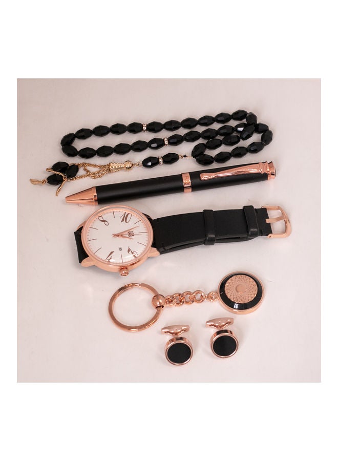 RS - Men's Analog Wrist Watch Gift Set - Image 1