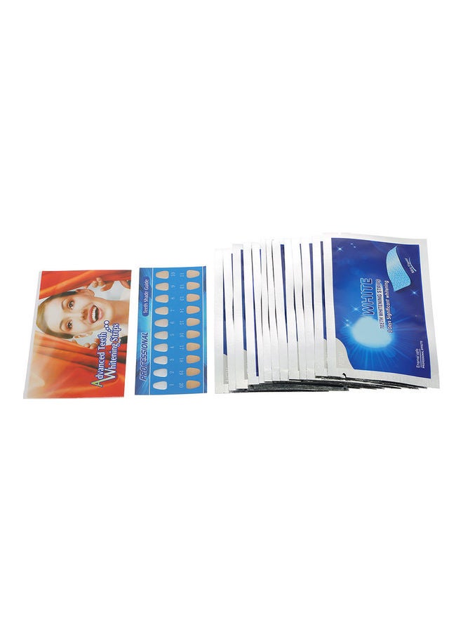 14-Piece Teeth Whitening Strips White 12x1.5x6.5cm - v1616340211/N45505174A_4