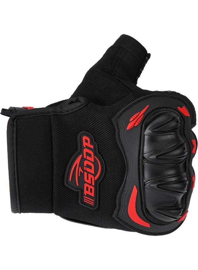 Generic 1-Pair Non-Slip Half-Finger Motorbike Glove for Climbing Hiking - Image 4