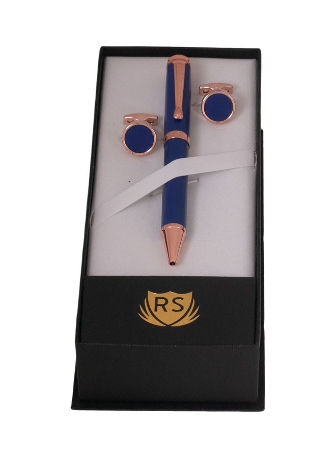 آر إس طقم أزرار أكمام القمصان وقلم - Image 3