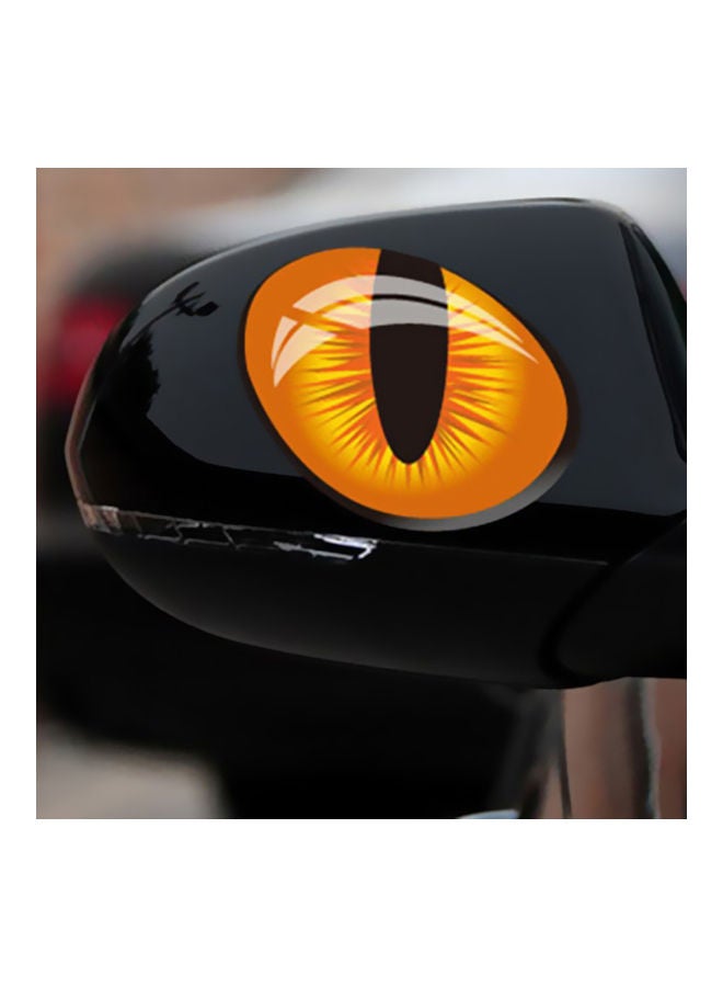 Generic 2-Piece Funny Cat Eyes Car Sticker  - Image 4