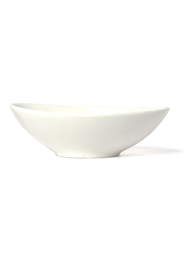 Squalo Elegant Soup Bowl White 20x20cm - Image 1