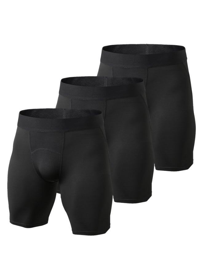 3-Pack Sports Boxer Set Black  - Image 1
