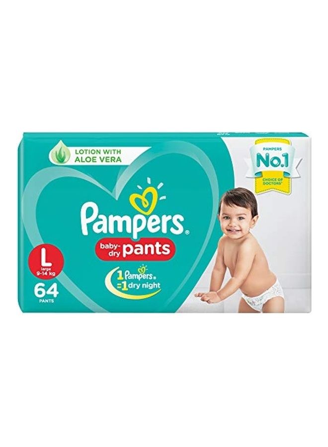 Pampers Large Size Diaper Pants 