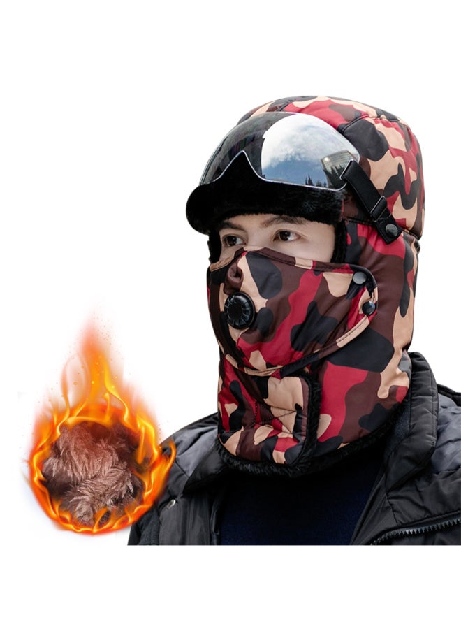 Winter Hat Trapper Hat Face Mask Multicolour  - Image 3