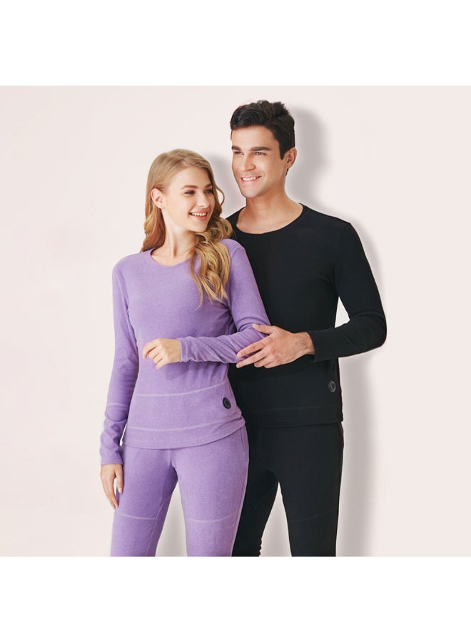 Warm Underwear Suit Set Black  - Image 3