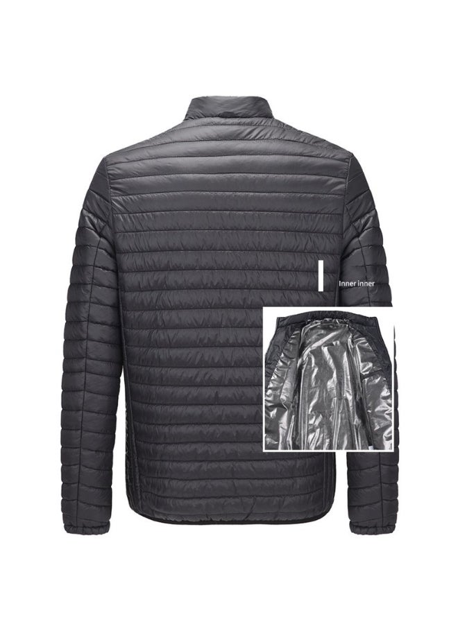 Outdoor USB Heating Coat Black - Image 2