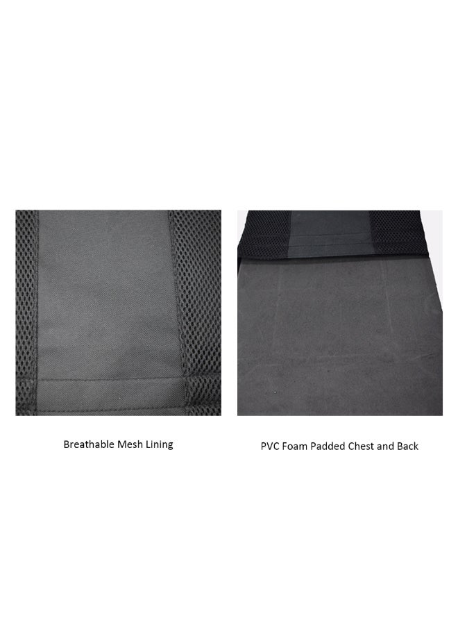 USB Charge Outdoor Heating Vest Black - Image 3