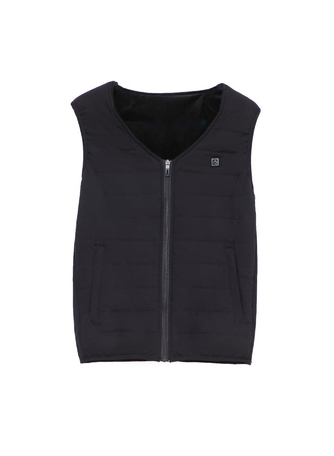 USB Charge Outdoor Heating Vest Black - Image 1