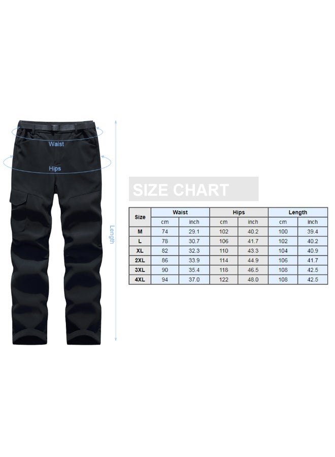 Lightweight Hiking Outdoor Pants Black  - Image 2