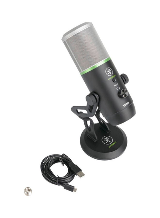 ماكي ميكروفون مكثف ممتاز بمنفذ USB يتضمن حامل و16 ملحق حصري Carbon أسود  - Image 3