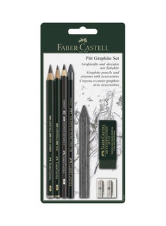7-Piece Pitt Graphite Set Multicolour