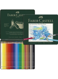 Pack Of 24 Albrecht Dürer Watercolour Pencil Multicolour