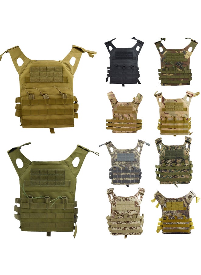 Generic - Adjustable Training Photographing Hiking Vest Multicolour - Image 1