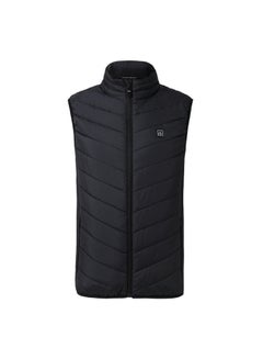 USB Powered Operated 3 Levels Adjustable Heated Vest Black