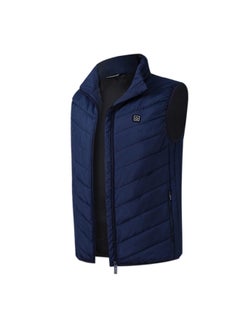 USB Powered Operated 3 Levels Heating Vest Blue