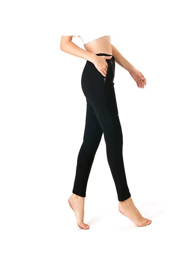 USB Charging Electric Thermal Heating Pants Black  - Image 3